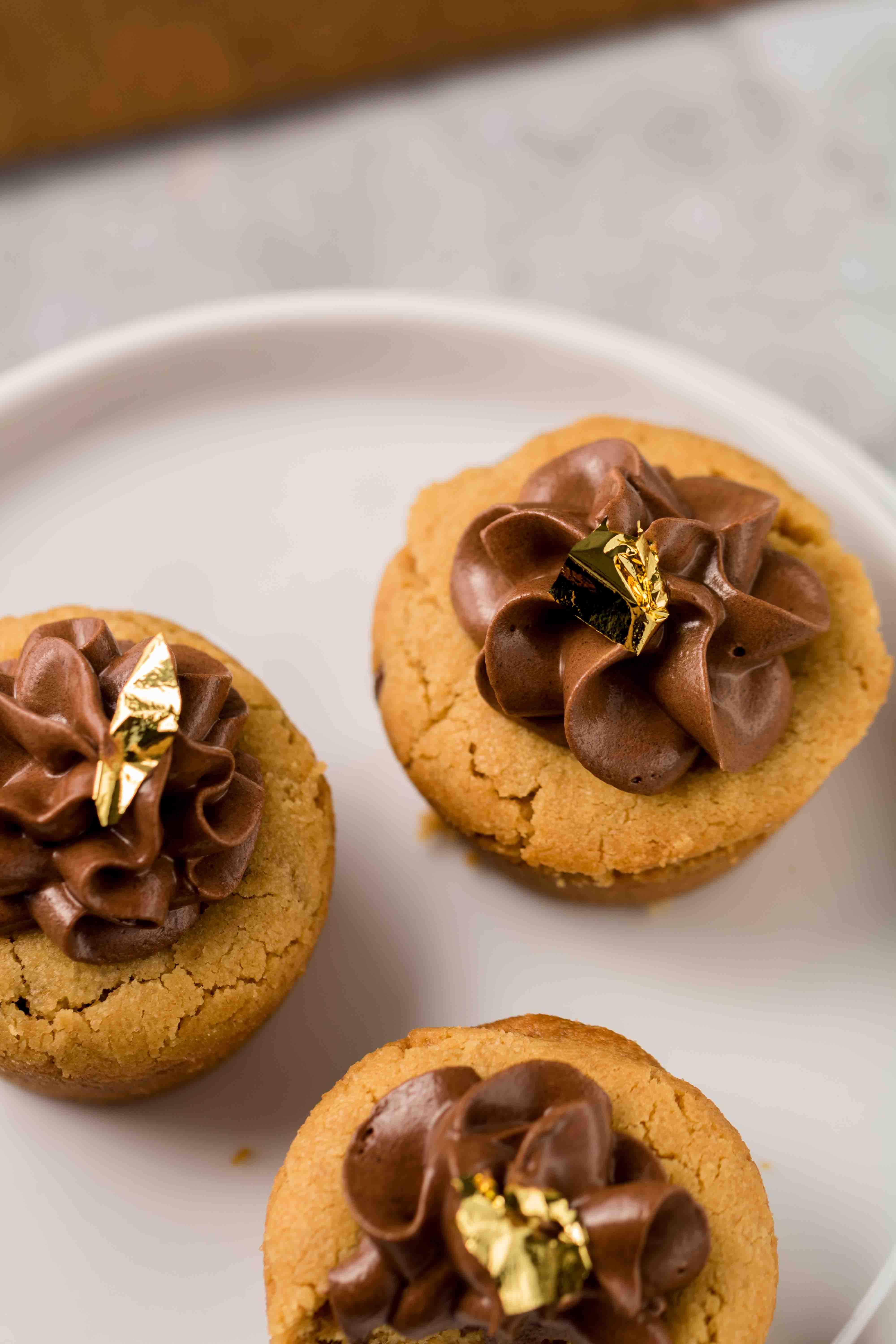 Biscuits avec glaçage au chocolat
