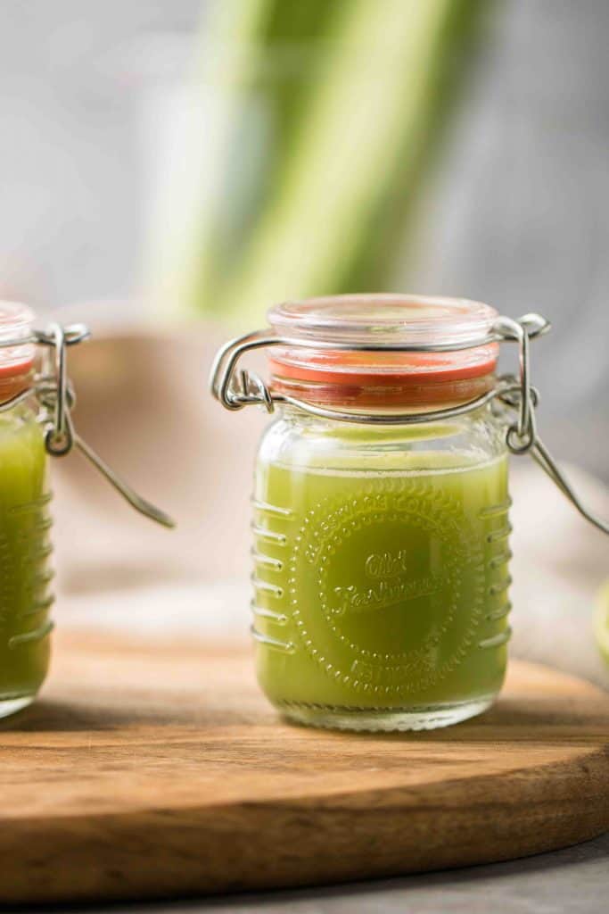 recette de shots verts économiques