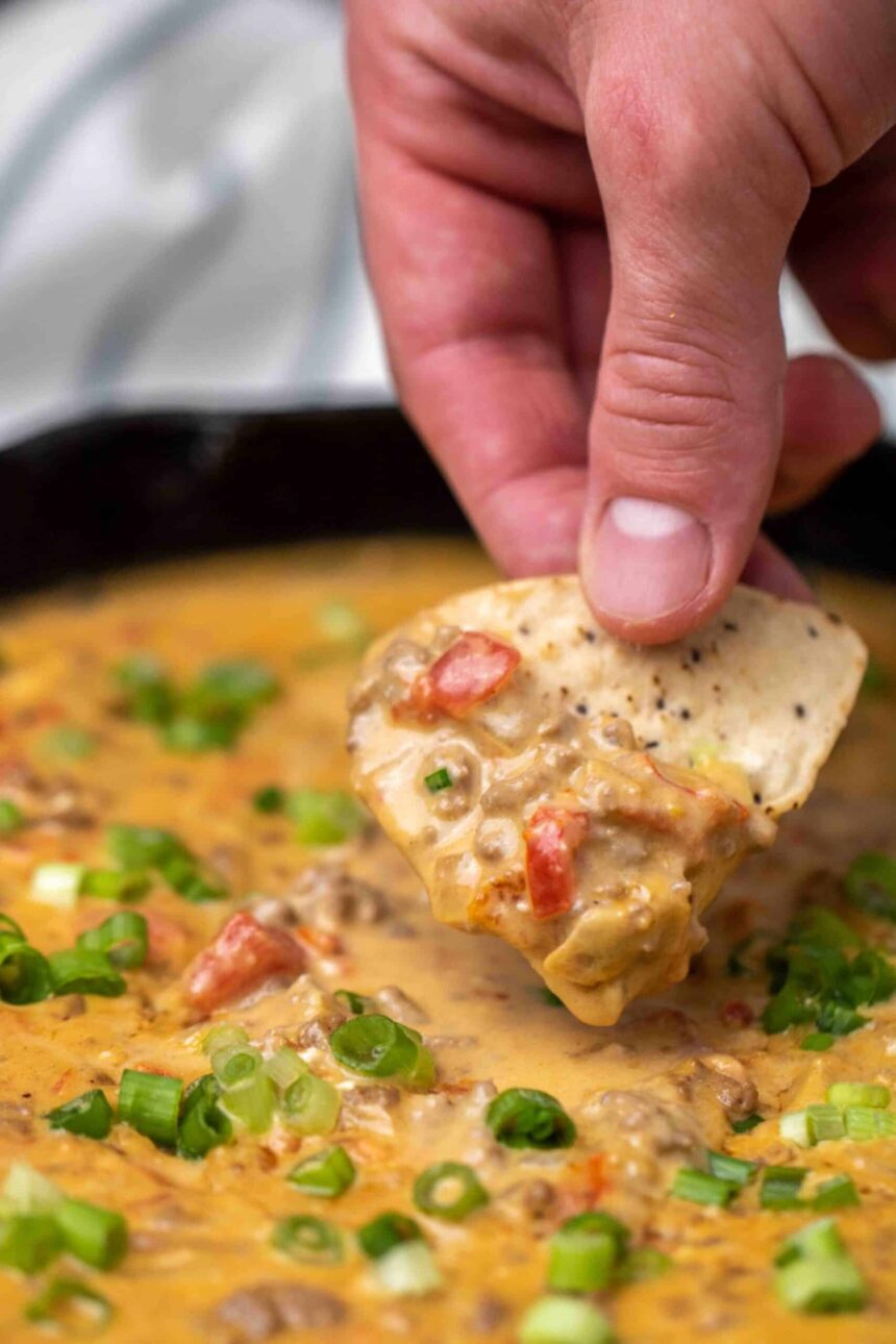 Recette de Dip au Fromage Rotel, mais en Meilleure Version !