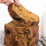 Pain d’automne healthy à la citrouille et pépites de chocolat