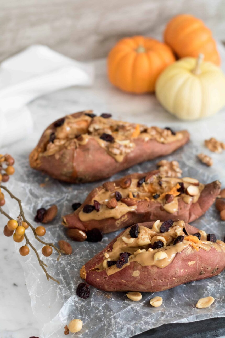 Recette de Patates Douces Farcies pour l’Automne