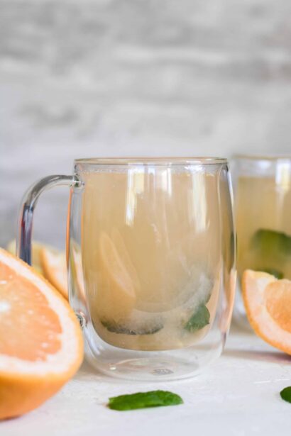 Le meilleur thé chaud détox au pamplemousse