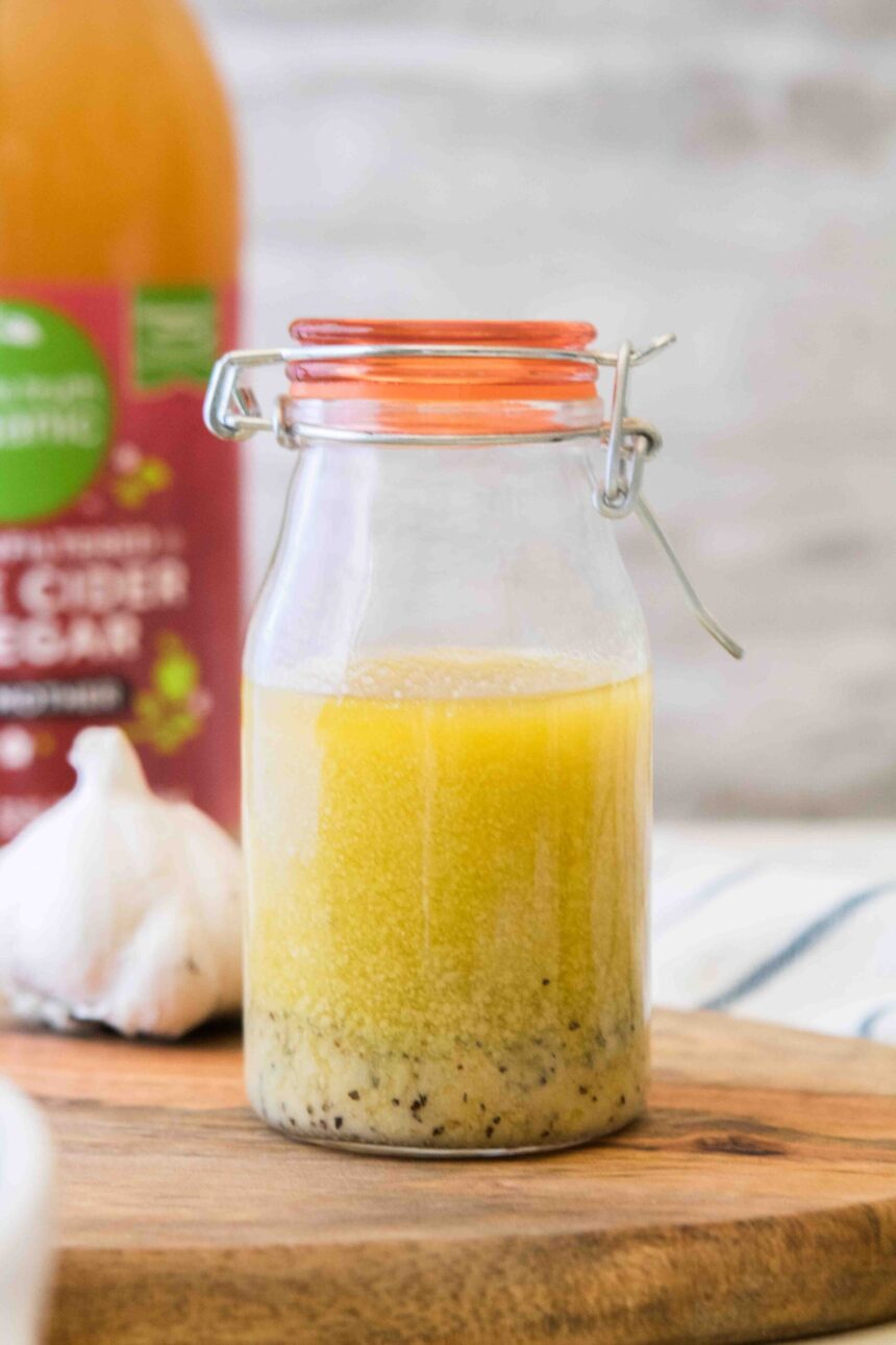 Vinaigrette santé à base de vinaigre de cidre de pomme