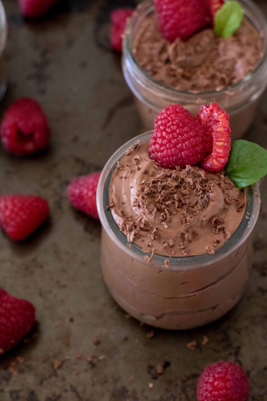 Mousse au chocolat et tofu en 3 ingrédients [Dessert de la Saint-Valentin]