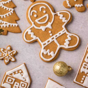 No spread gingerbread cookies