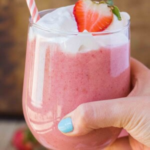 recette saine smoothie fraise banane