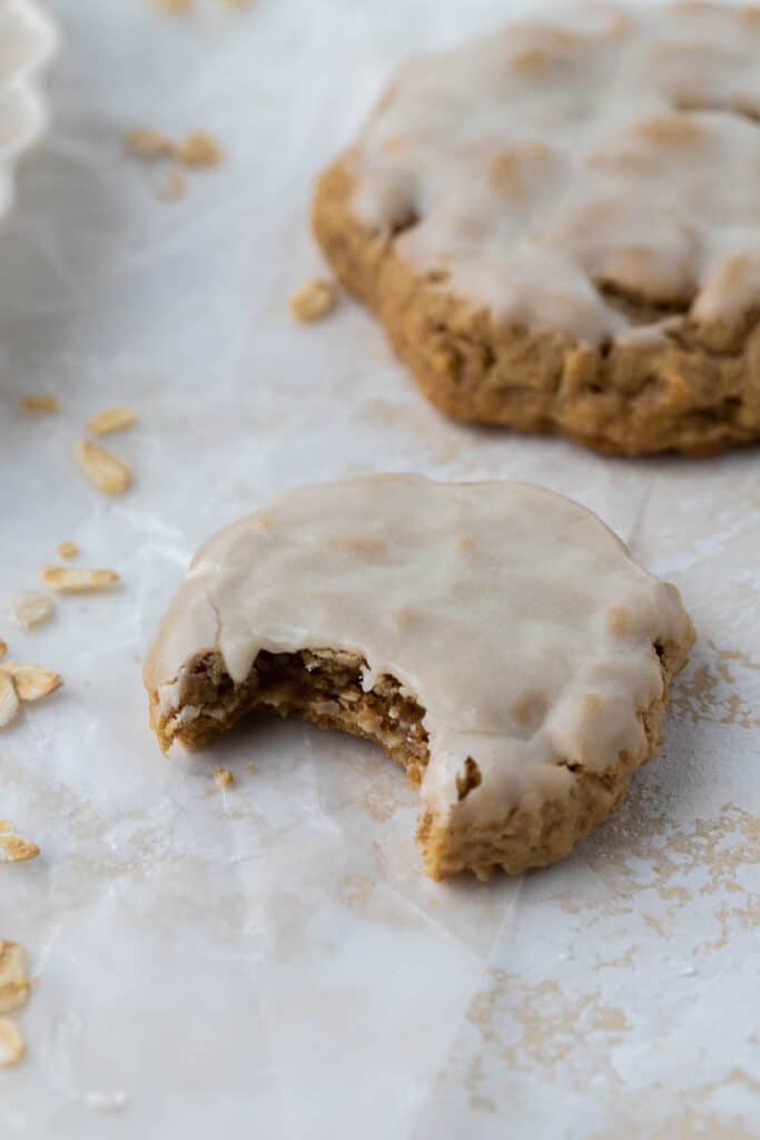Biscuits glacés à l’avoine pour événement