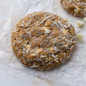 Cookies au chocolat blanc et noix de coco