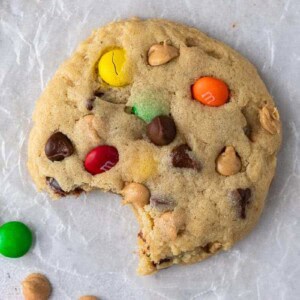 Cookies monstres Crumbl vu d'en haut