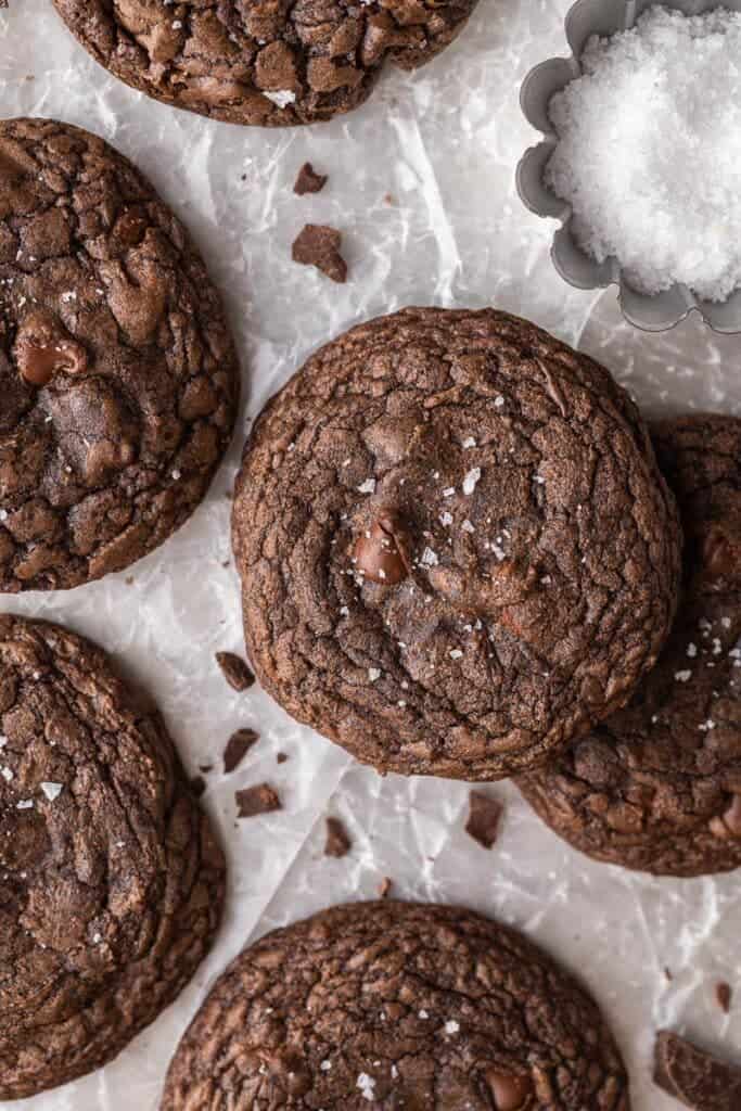Cookies de pâte à brownie Crumbl