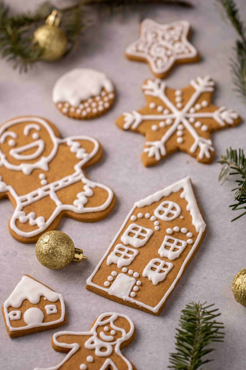 Biscuits de pain d’épice faciles (sans étalement)