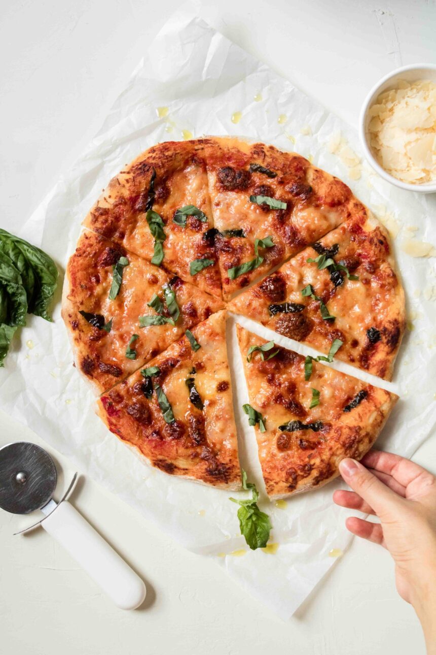 Pâte à pizza irrésistible pour deux personnes (petite quantité)