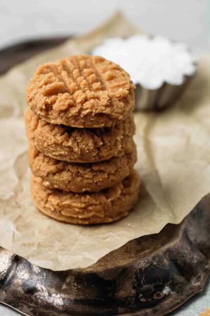 Cookies à la pâte d’arachide sans cuisson, 3 ingrédients