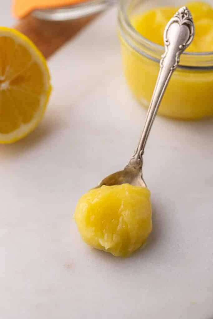 cuillerée de crème de citron