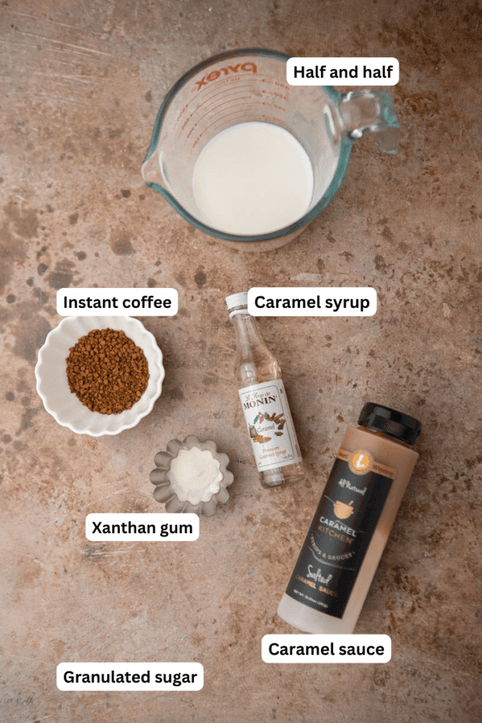 Ingrédients sur le comptoir