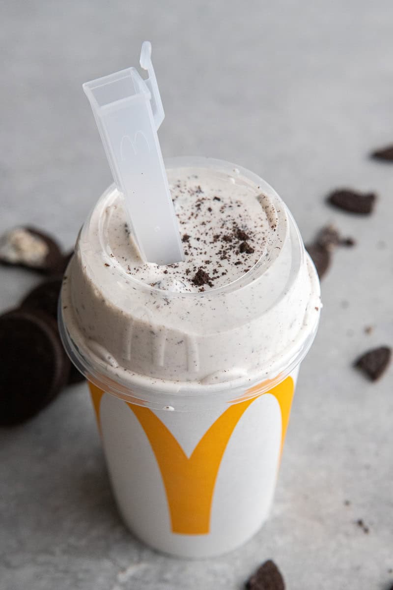 Recette de McFlurry Oreo en portion individuelle chez McDonald’s