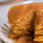 Crêpes de citrouille rapides à la pâte à crêpes en poudre