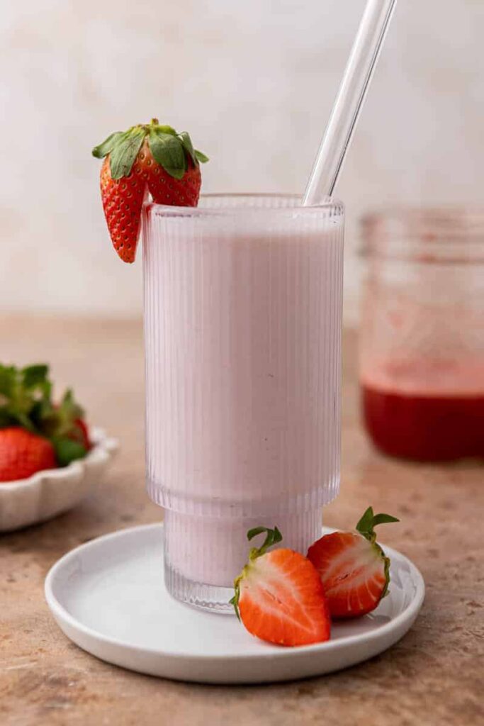Lait de fraise