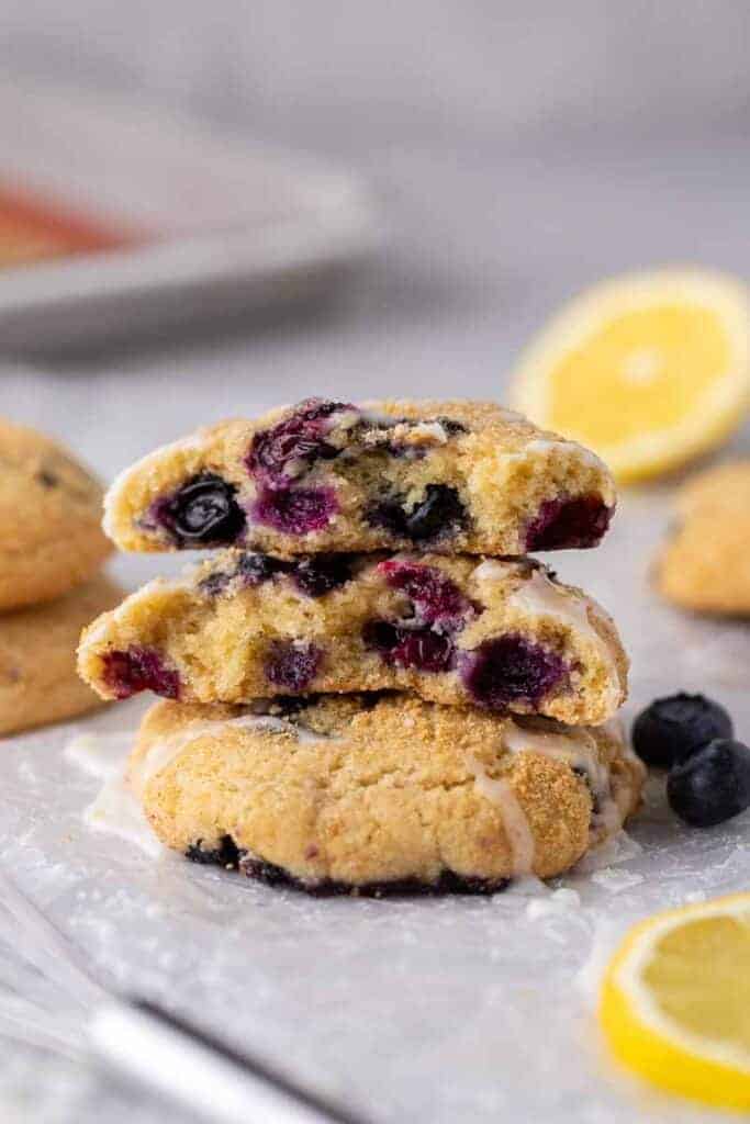 Cookies aux myrtilles