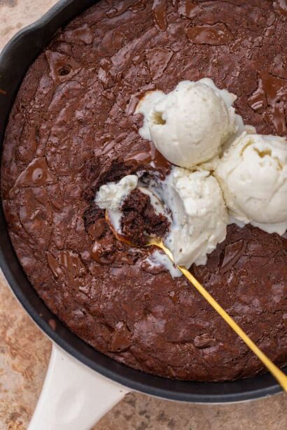 Le meilleur brownie fondant au poêle