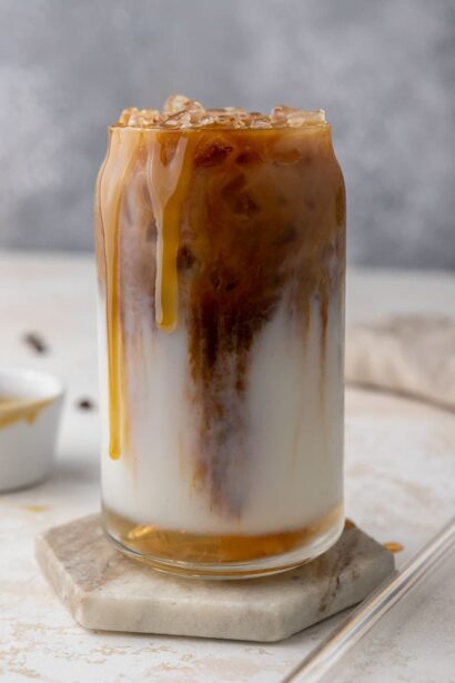 Recette de Macchiato Caramel Glacé de Starbucks