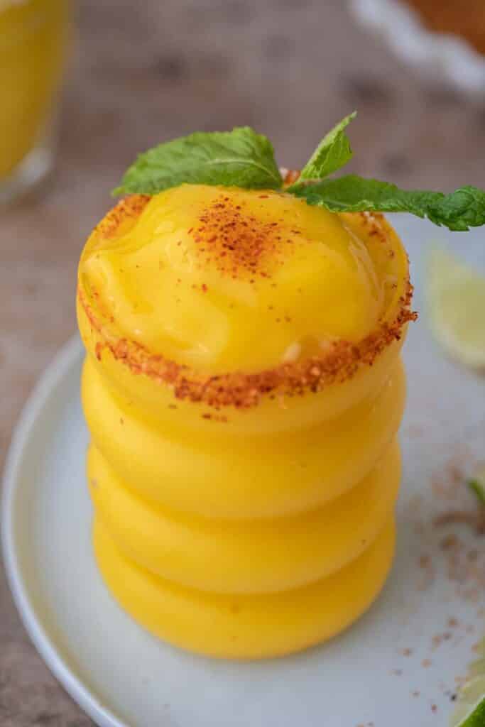 Margarita glacée à la mangue sans alcool