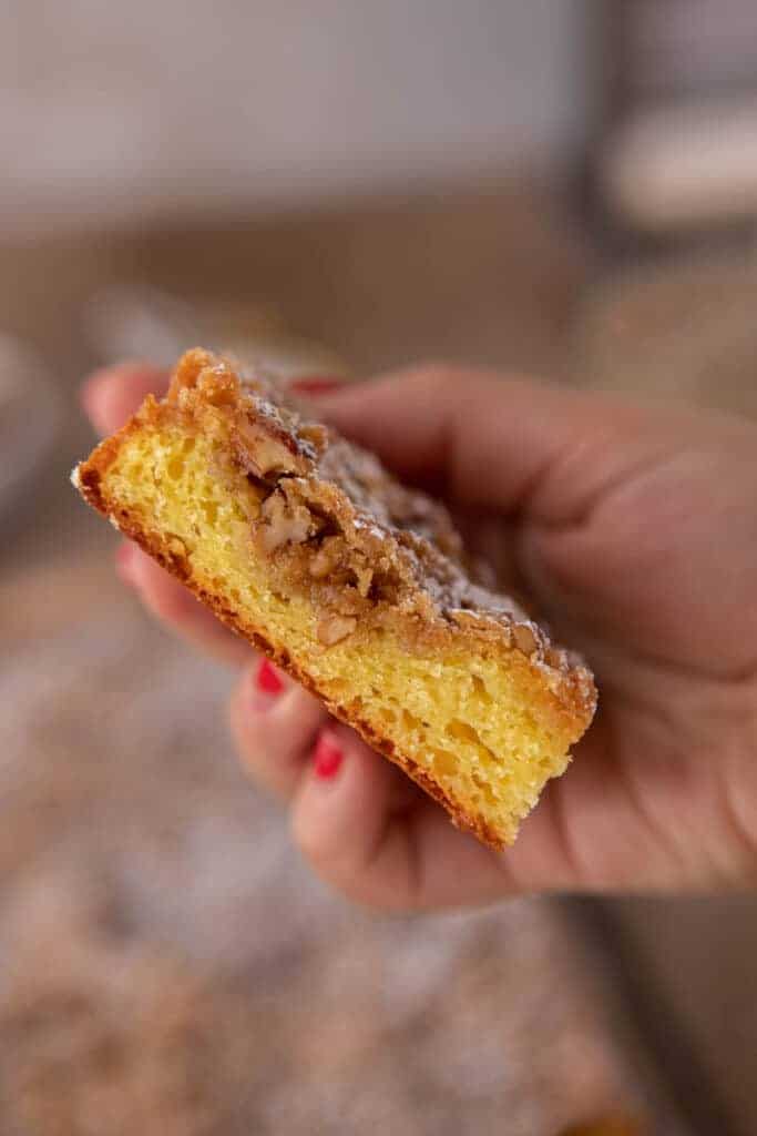 Recette facile de coffee cake avec mélange de gâteau