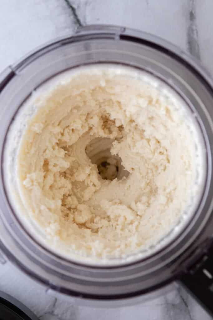 ingrédients mélangés congelés