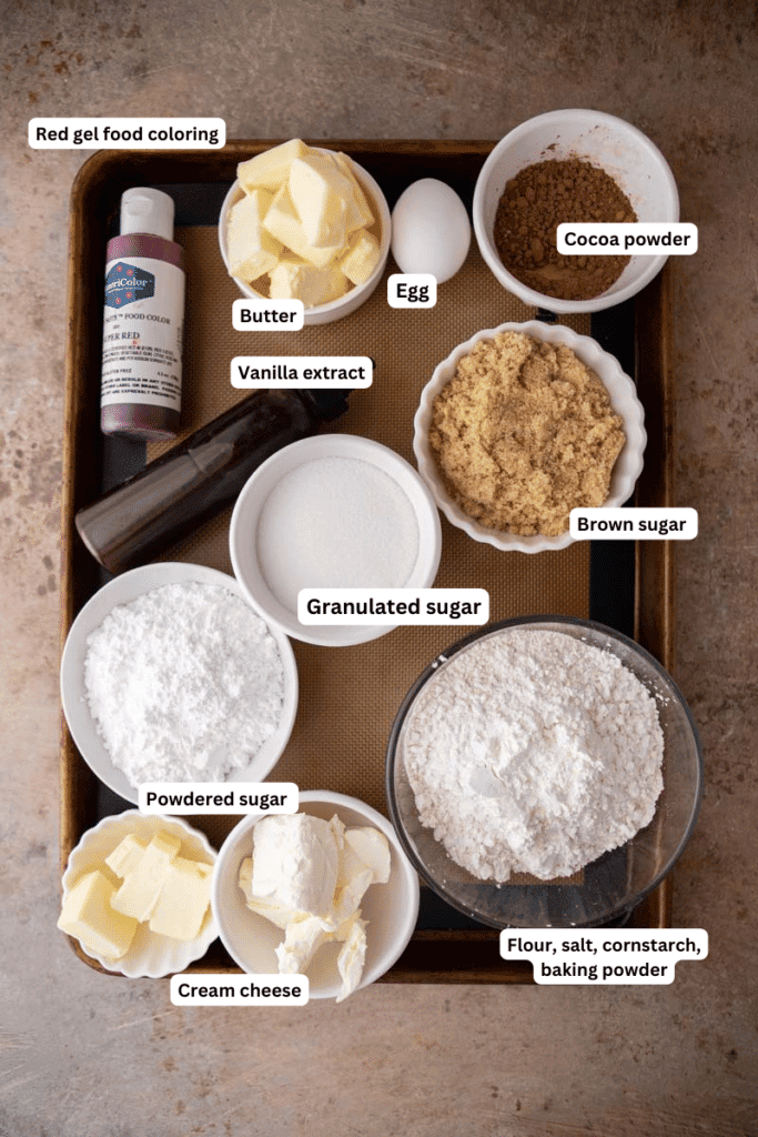 Ingrédients sur le comptoir