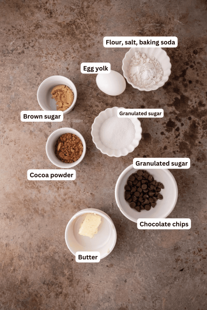 Ingrédients sur le comptoir