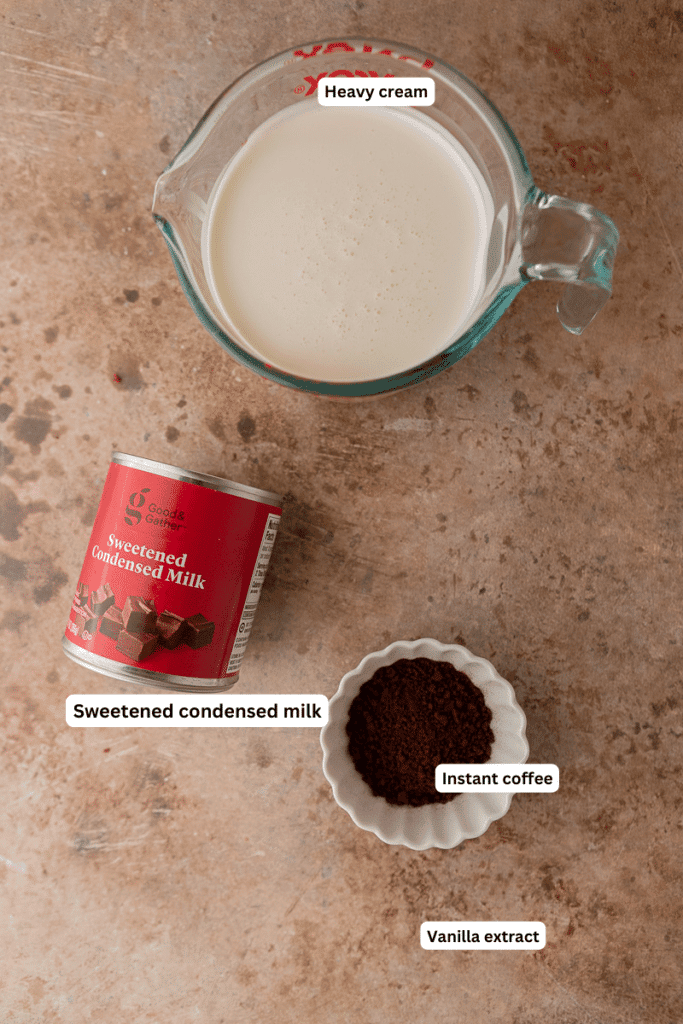 Ingrédients sur le comptoir
