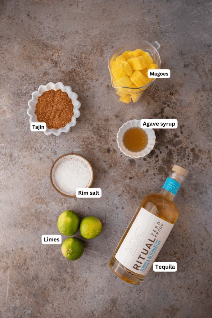 Ingrédients sur le comptoir