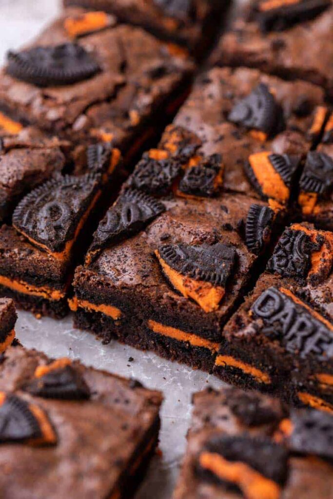 Brownies Oreo d’Halloween