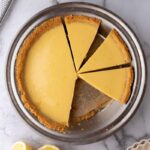 La meilleure tarte au citron avec une croûte de biscuits Graham