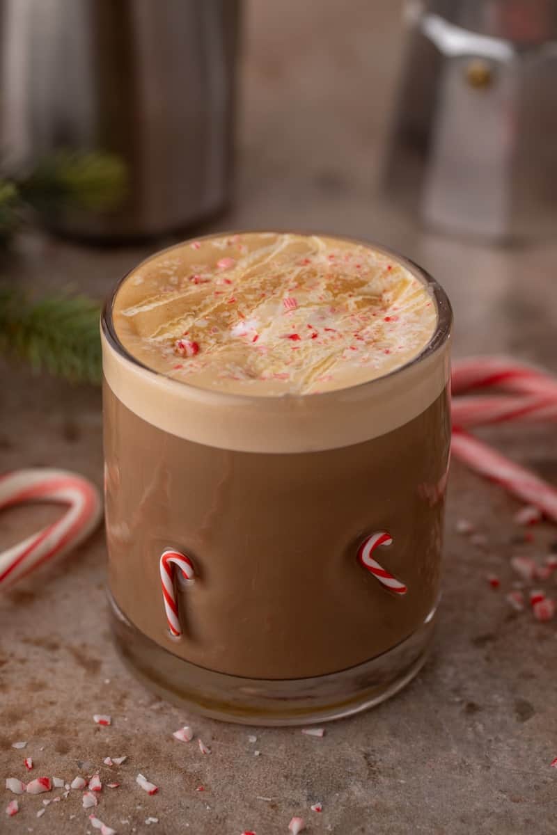 La meilleure recette de mocha au chocolat blanc et à la menthe poivrée