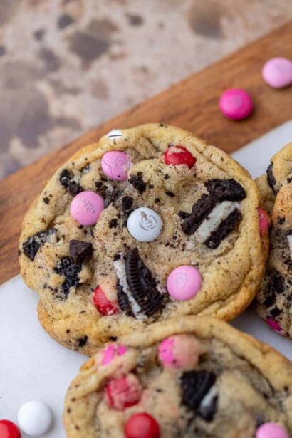 Les meilleurs cookies aux Oreo et M&M’s pour la Saint-Valentin