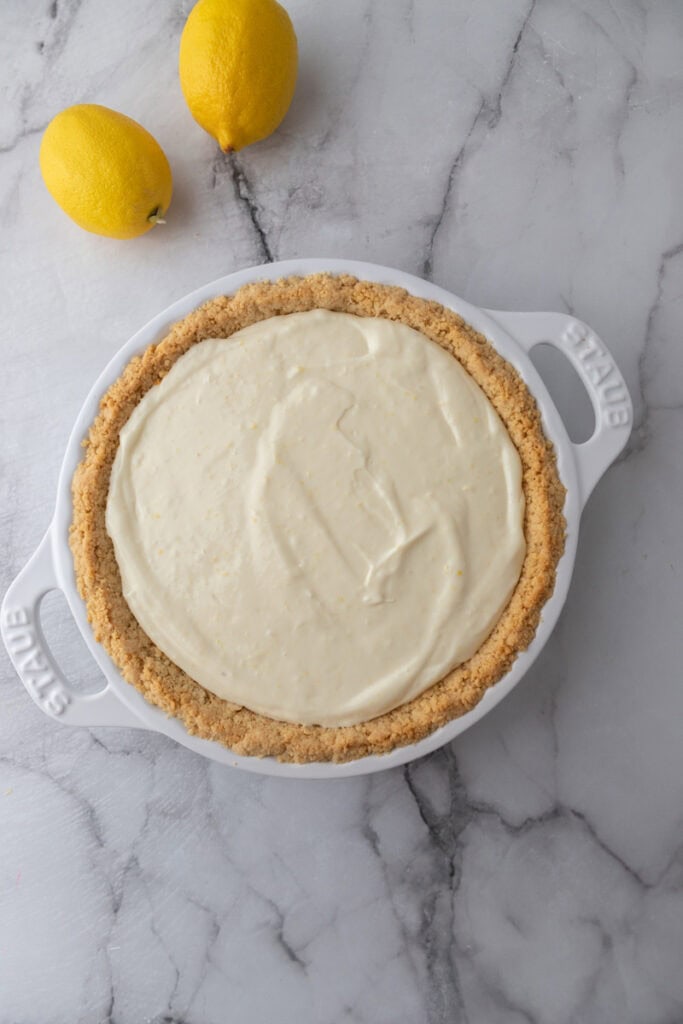 ingrédients dans une croûte